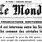 Le Monde News