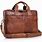 Leather Satchel Laptop Bag