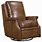 Leather Swivel Glider Recliner Chair