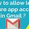 Less Secure App Access Gmail