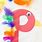 Letter P Art Craft