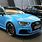 Light Blue Audi Quattro