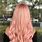 Light Pastel Pink Hair