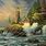 Lighthouse Paintings by Thomas Kinkade