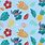 Lilo and Stitch Flower Background