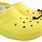 Lined Crocs for Men Yellow