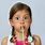 Little Girl Drinking From Straw