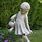 Little Girl Garden Statue