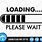 Loading Please Wait SVG