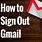 Log Off Gmail