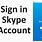 Log in to Skype Account