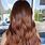 Long Amber Hair