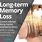 Long-Term Memory Loss