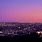 Los Angeles City Night Sky