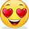 Love Happy Face Emoji