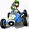Luigi in Mario Kart
