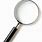 Magnifying Glass with Transparent Background