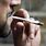 Man Smoking a Joint