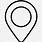 Map Pin Icon White