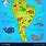 Map of South America Kids