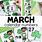 March Calendar Numbers Free Printables