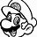 Mario Head Coloring Pages