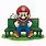 Mario Playing Nintendo Switch