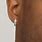 Men's Diamond Hoop Earrings