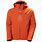 Men's Orange Ski Jacket