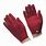 Men's Red Gloves