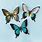 Metal Butterfly Wall Decor