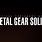 Metal Gear Solid 3 Logo