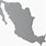 Mexico Map Transparent
