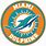 Miami Dolphins Circle Logo