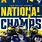 Michigan Football National Champs