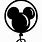 Mickey Balloon Silhouette