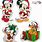 Mickey Mouse Christmas Stickers