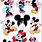 Mickey and Minnie Stickers
