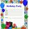Microsoft Birthday Invitation Templates