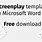 Microsoft Word Script Template