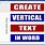 Microsoft Word Vertical Text