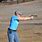 Military Pistol Shooting Stance