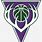 Milwaukee Bucks Purple Logo
