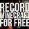 Minecraft Record Image