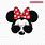 Minnie Mouse Glasses SVG