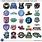 Minor League Baseball Hat Logos
