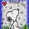 Miss You Snoopy GIF