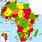 Modern Africa Map