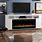 Modern TV Console with Fireplace