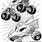 Monster Jam Trucks Coloring Pages to Print
